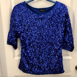 Gorgeous sequined top